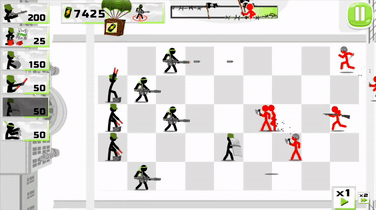 Play Stickman Army: The Defenders
