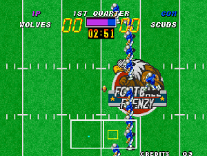 Play American Football Frenzy (Arcade)