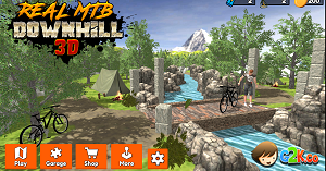 Play Real MTB Downhill 3D