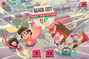 Play Beach City Turbo Volleyball: Steven Universe