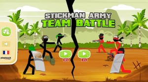 Play Stickman Army Team Battle