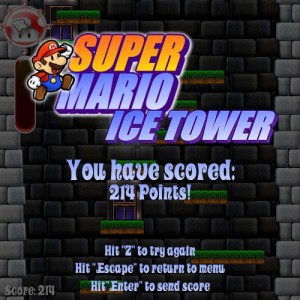 Play Super Mario Ice Tower