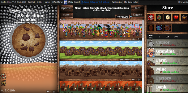 Play Cookie clicker