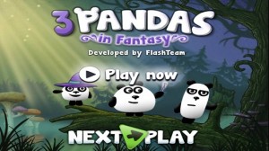 Play 3 Pandas in Fantasy
