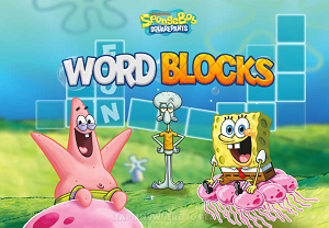Play Spongebob Word Blocks